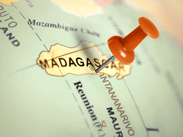 Mapa Madagaskaru